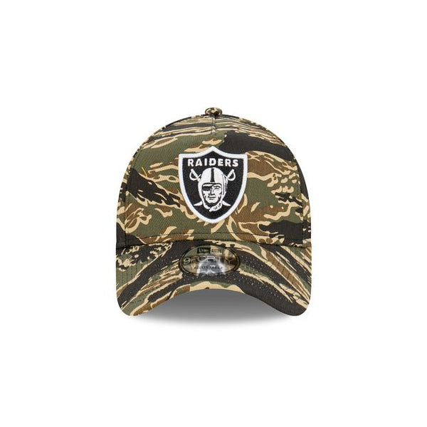 Las Vegas Raiders Tiger Camo 9FORTY A-Frame Snapback
