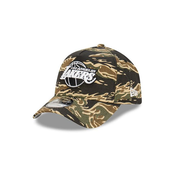 Los Angeles Lakers Tiger Camo 9FORTY A-Frame Snapback New Era