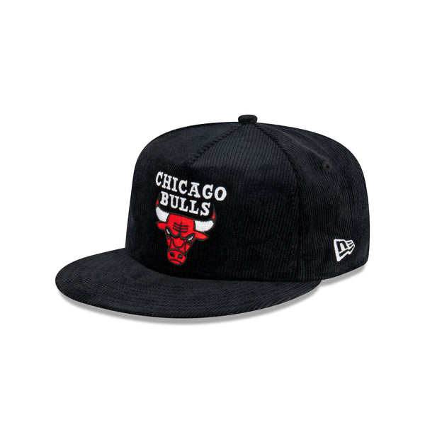 Chicago Bulls Corduroy Official Team Colours The Golfer Snapback New Era