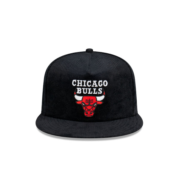 Chicago Bulls Corduroy Official Team Colours The Golfer Snapback