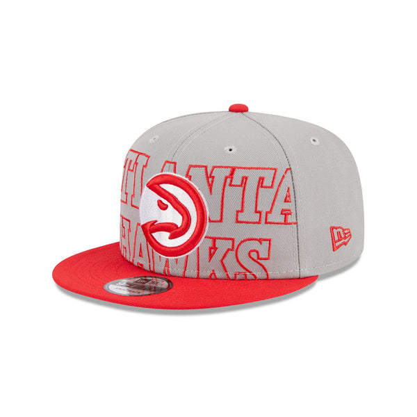 Atlanta Hawks Draft Grey 9FIFTY Snapback New Era