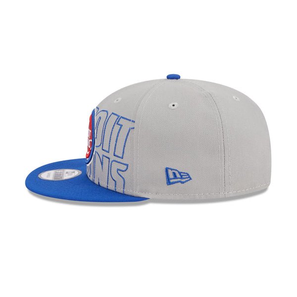 Detroit Pistons Draft Grey 9FIFTY Snapback