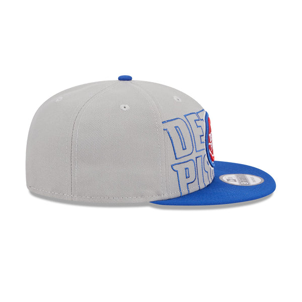 Detroit Pistons Draft Grey 9FIFTY Snapback
