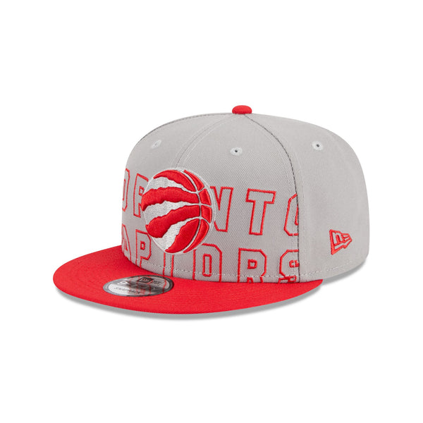 Toronto Raptors Draft Grey 9FIFTY Snapback New Era