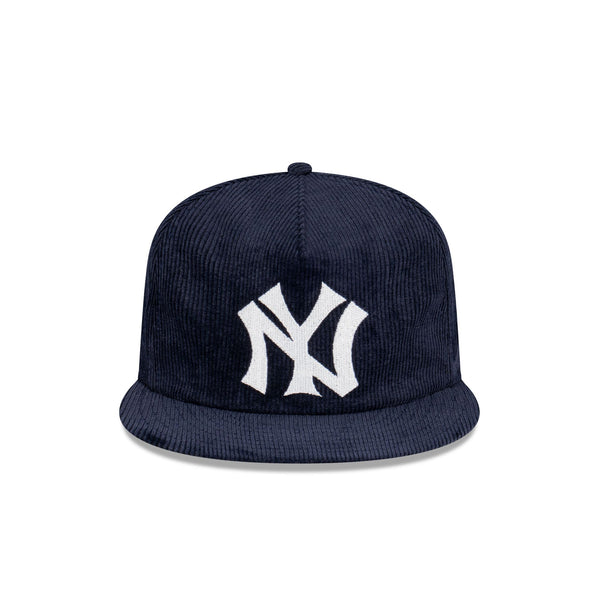 New York Yankees Cooperstown Corduroy Official Team Colours The Golfer Snapback