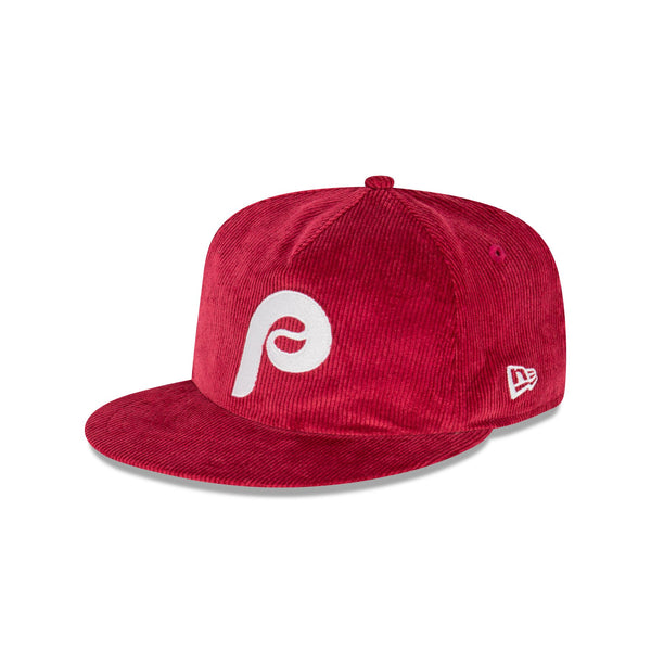 Philadelphia Phillies Cooperstown Corduroy Official Team Colours The Golfer Snapback New Era