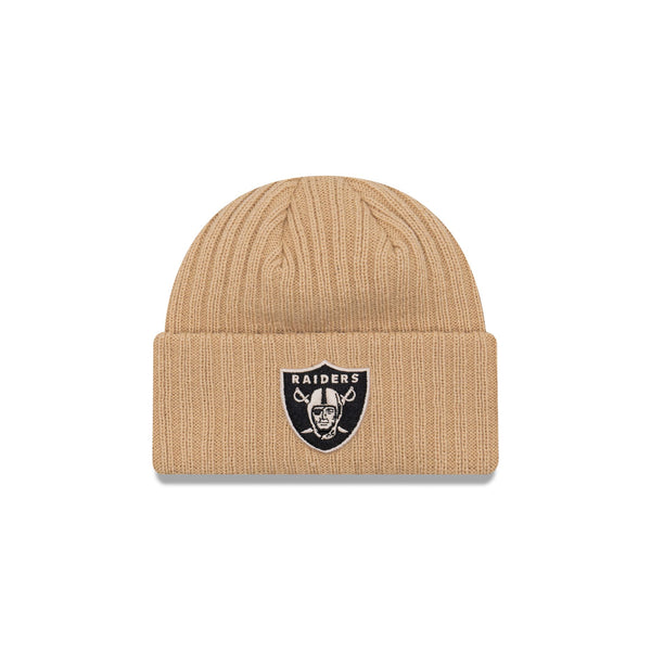 Las Vegas Raiders Camel Cuff Beanie New Era