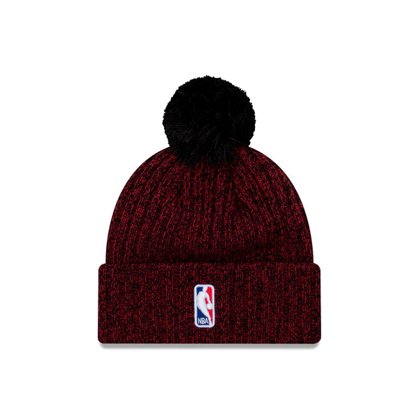 Chicago Bulls Red Beanie with Pom