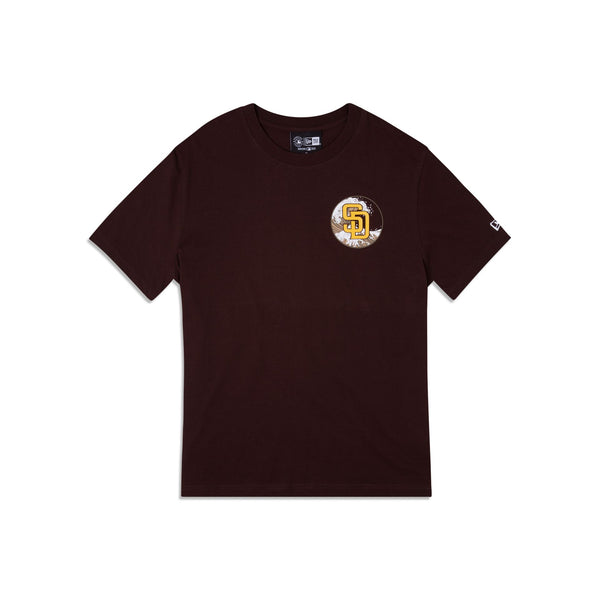 San Diego Padres Tonal Wave T-Shirt New Era