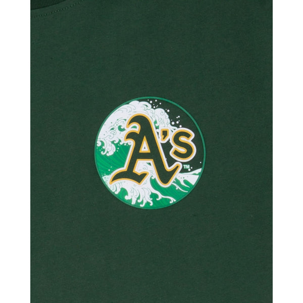 Oakland Athletics Tonal Wave T-Shirt