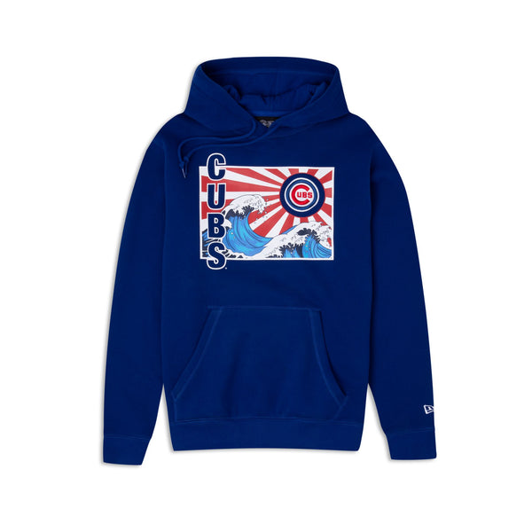 Chicago Cubs Tonal Wave Hoodie New Era