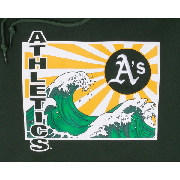 Oakland Athletics Tonal Wave Hoodie
