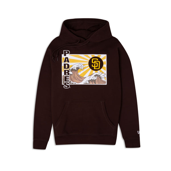 San Diego Padres Tonal Wave Hoodie New Era