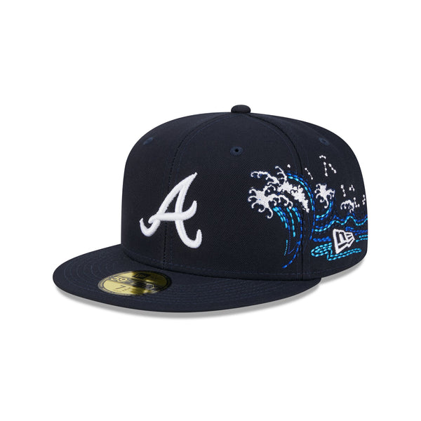 Atlanta Braves Tonal Wave 59FIFTY Fitted New Era