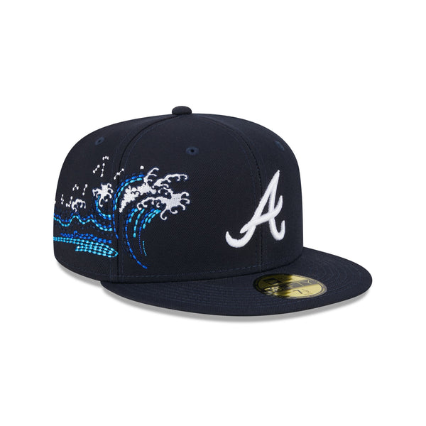Atlanta Braves Tonal Wave 59FIFTY Fitted