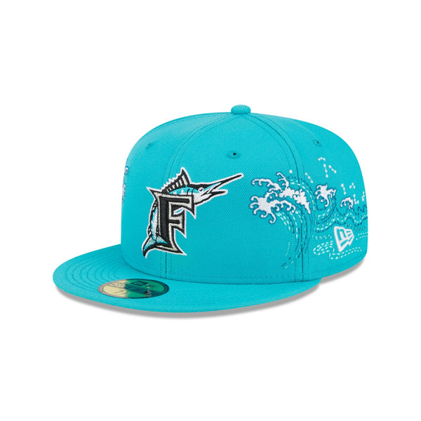 Miami Marlins Tonal Wave 59FIFTY Fitted New Era