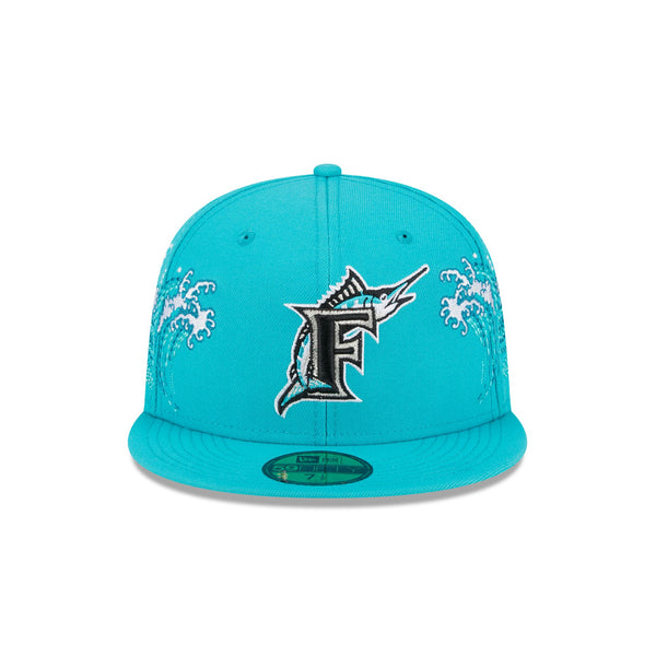 Miami Marlins Tonal Wave 59FIFTY Fitted