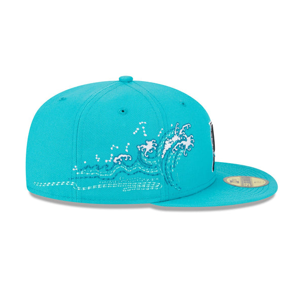 Miami Marlins Tonal Wave 59FIFTY Fitted