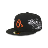 Baltimore Orioles Tonal Wave 59FIFTY Fitted New Era