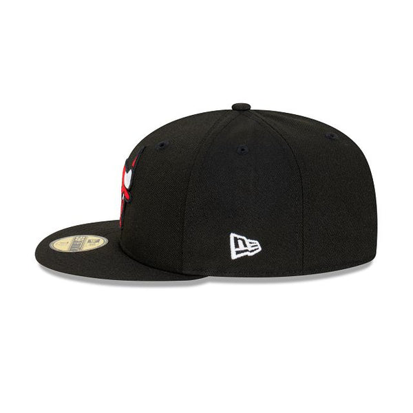 Chicago Bulls Official Team Colours 59FIFTY Fitted