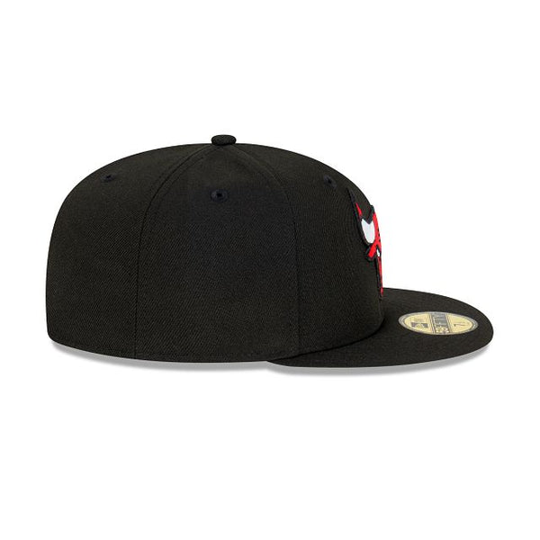 Chicago Bulls Official Team Colours 59FIFTY Fitted