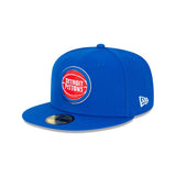 Detroit Pistons Official Team Colours 59FIFTY Fitted New Era