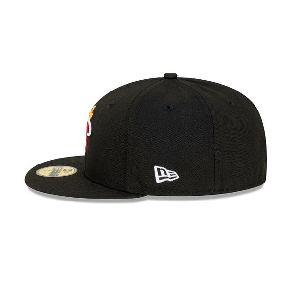 Miami Heat Official Team Colours 59FIFTY Fitted
