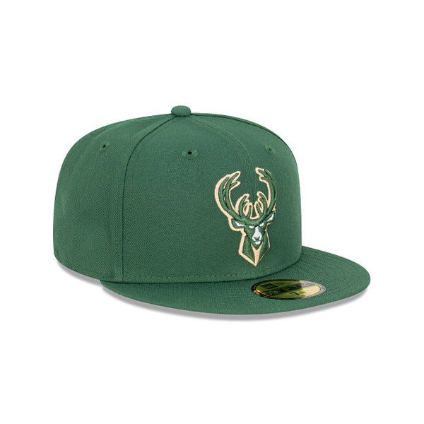 Milwaukee Bucks Official Team Colours 59FIFTY Fitted