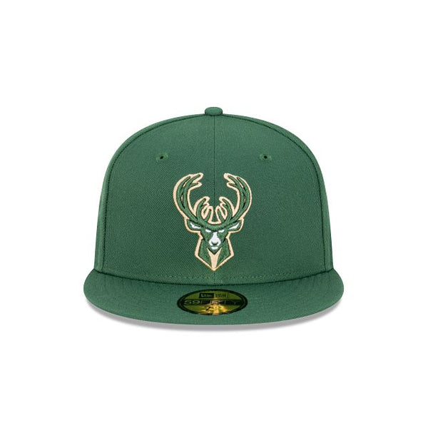 Milwaukee Bucks Official Team Colours 59FIFTY Fitted