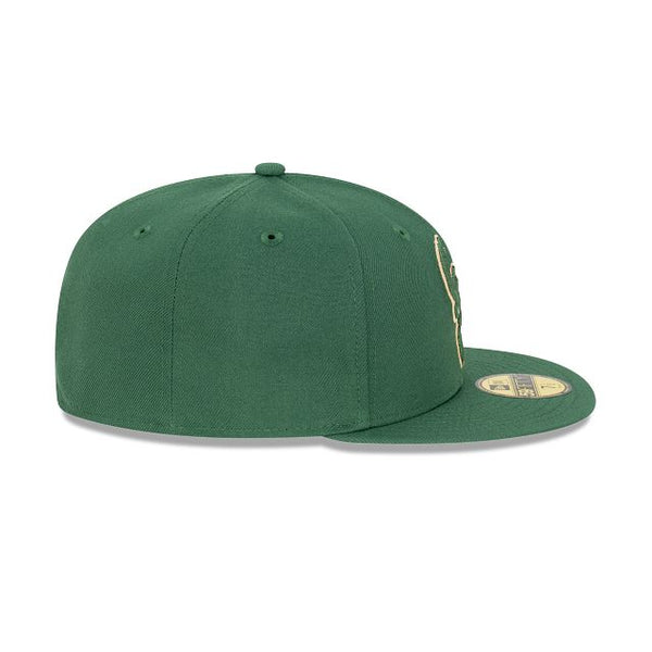 Milwaukee Bucks Official Team Colours 59FIFTY Fitted