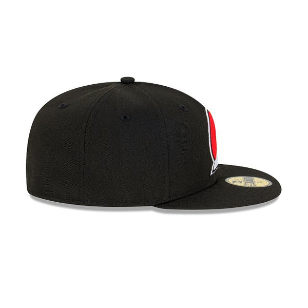 Portland Trailblazers Official Team Colours 59FIFTY Fitted