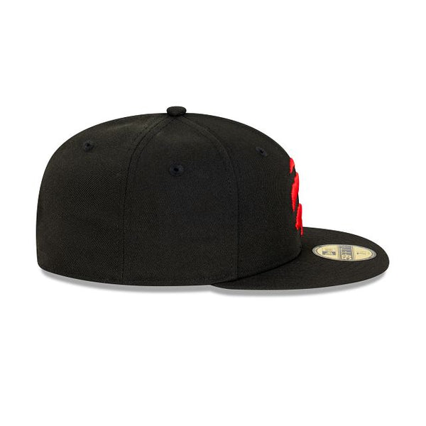 Toronto Raptors Official Team Colours 59FIFTY Fitted