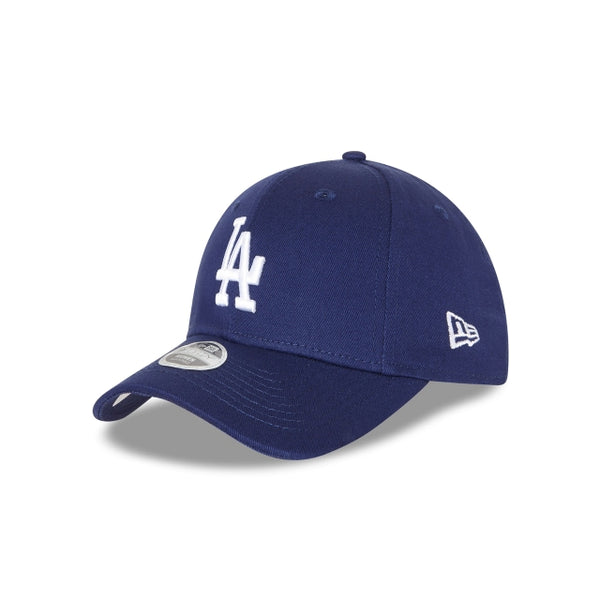 Los Angeles Dodgers Official Team Colours Womens Fit 9FORTY Cloth Strap New Era