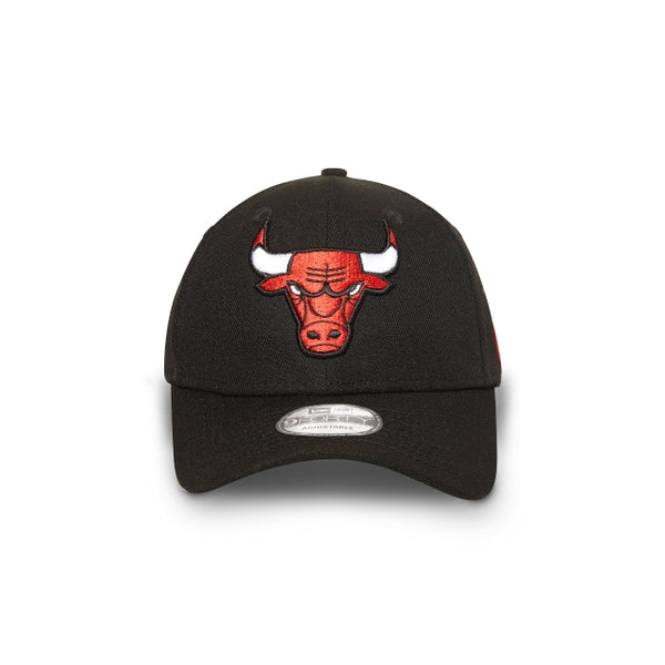 Chicago Bulls NBA Essentials Black 9FORTY Cloth Strap