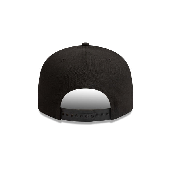 Chicago Bulls NBA Essentials Black on Black 9FIFTY Snapback