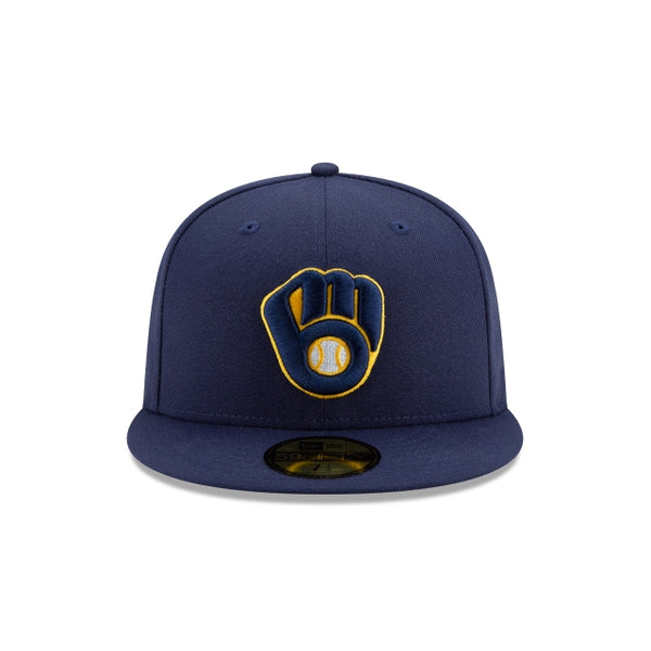 Milwaukee Brewers Authentic Collection 59FIFTY Fitted