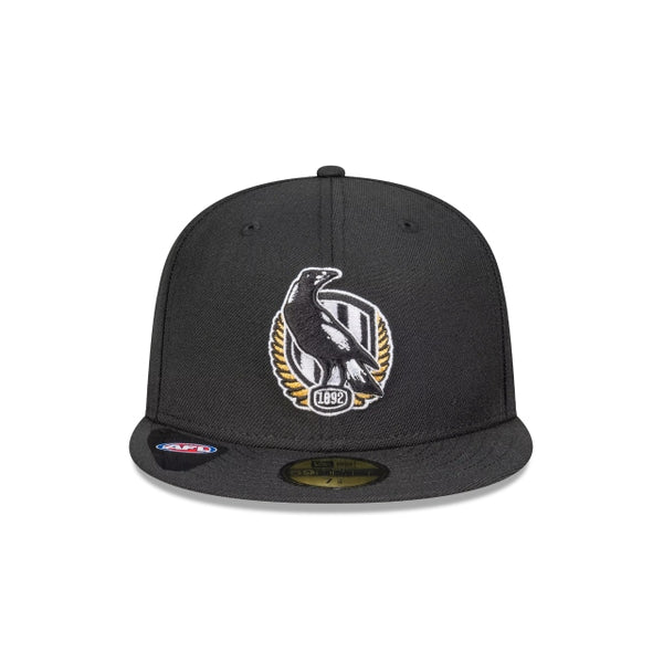 Collingwood Magpies Team Colour 59FIFTY Fitted