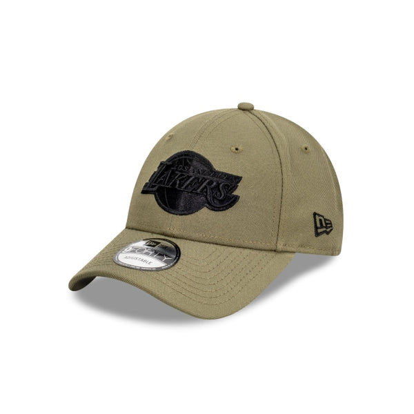 Los Angeles Lakers Olive and Black 9FORTY New Era
