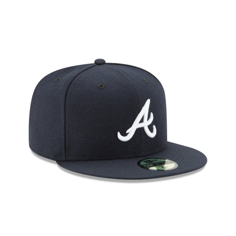 Atlanta Braves Authentic Collection Road 59FIFTY Fitted Hats – New Era ...