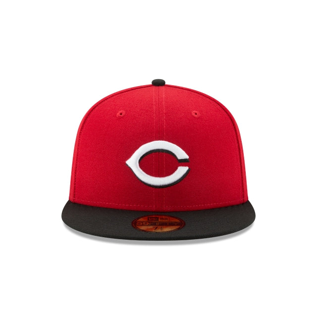 Cincinnati Reds Authentic Collection Road 59FIFTY Fitted Hats – New Era ...