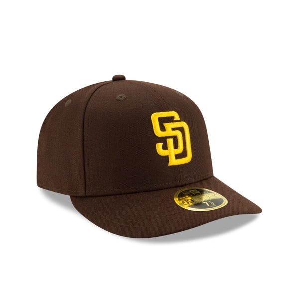 New Era Men's San Diego Padres 59Fifty Alternate Yellow Low Crown