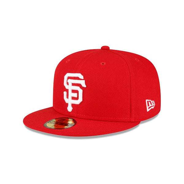 San Francisco Giants 2010 World Series Side Patch Scarlet 59FIFTY Fitted