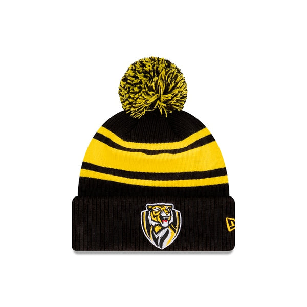 Richmond Tigers Official Team Colours Stripe Beanie New Era
