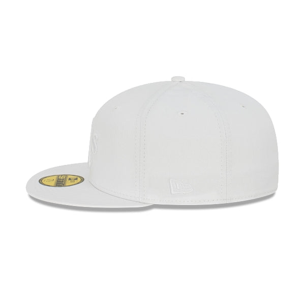 Oakland Athletics White 59FIFTY Fitted