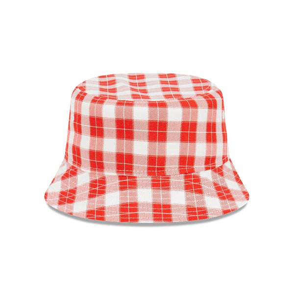 Los Angeles Dodgers Red Plaid Bucket