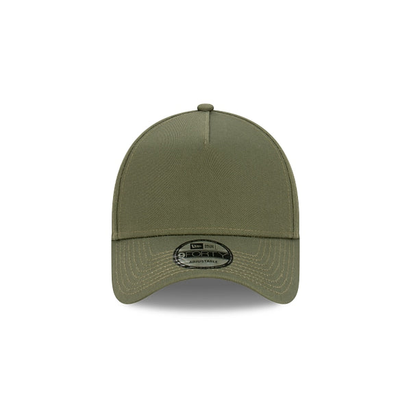 New Era Essentials Olive 9FORTY A-Frame Snapback