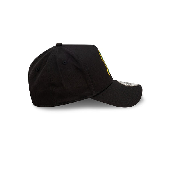Oakland Athletics MLB Essentials Black OTC 9FORTY A-Frame Snapback