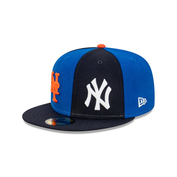 mets yankees combo hat