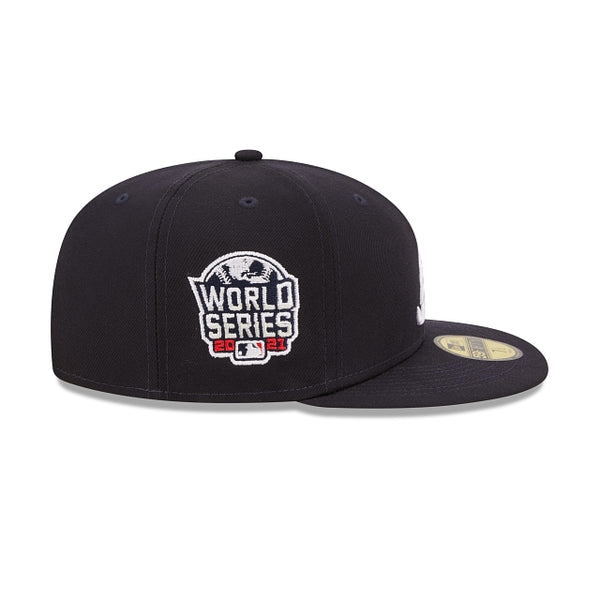 Atlanta Braves Official Team Colours 2021 World Series Side Patch 59FIFTY Fitted
