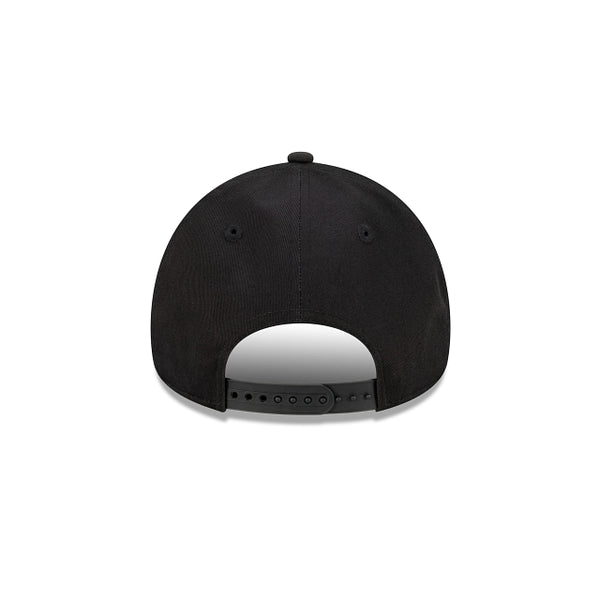 Houston Rockets Black with Official Team Colours Logo 9FORTY A-Frame Snapback